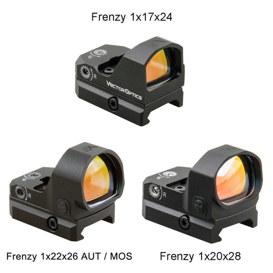 Large Window | Frenzy-X 1x22x26 Red Dot for Glock® 17/19 | MOJ