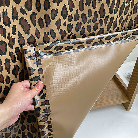 防炎・デザイン】ヒョウ柄ターポリン レパード 0.43mm（VB-043LP