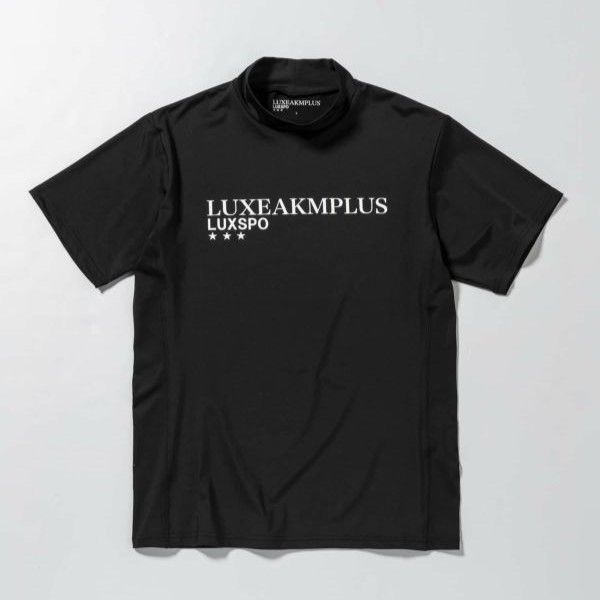 LUXE AKM PLUS - スポーツロゴモックネック半袖Tシャツ | モックネック
