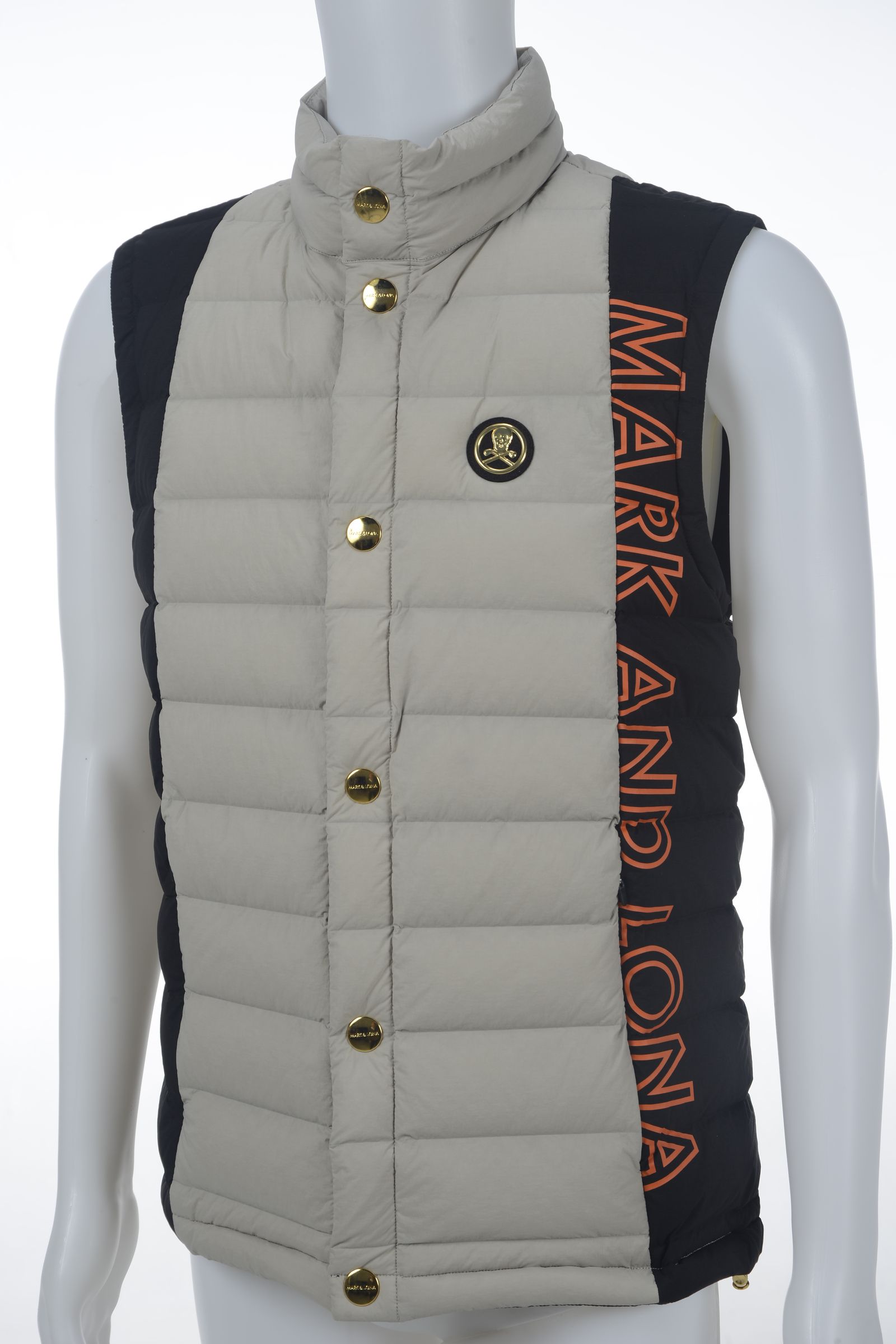 MARK&LONA - エレガントスタイル ライトダウンベスト | グレー