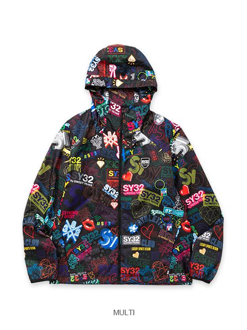 SY32 by SWEET YEARS - PRINT WINDBREAKER | ウィンドブレーカー