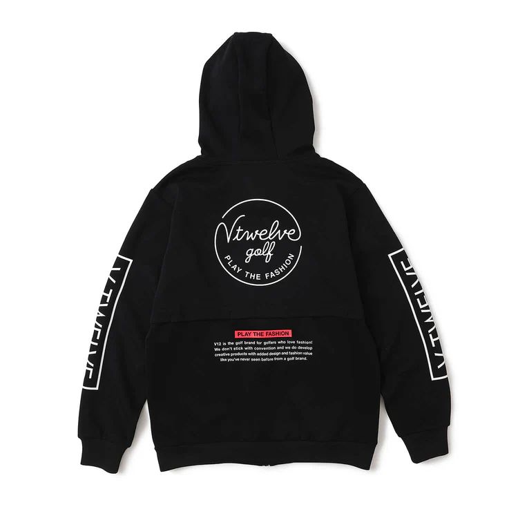 V12 - SB PARKA | パーカー | ブラック | メンズ | ゴルフウェア