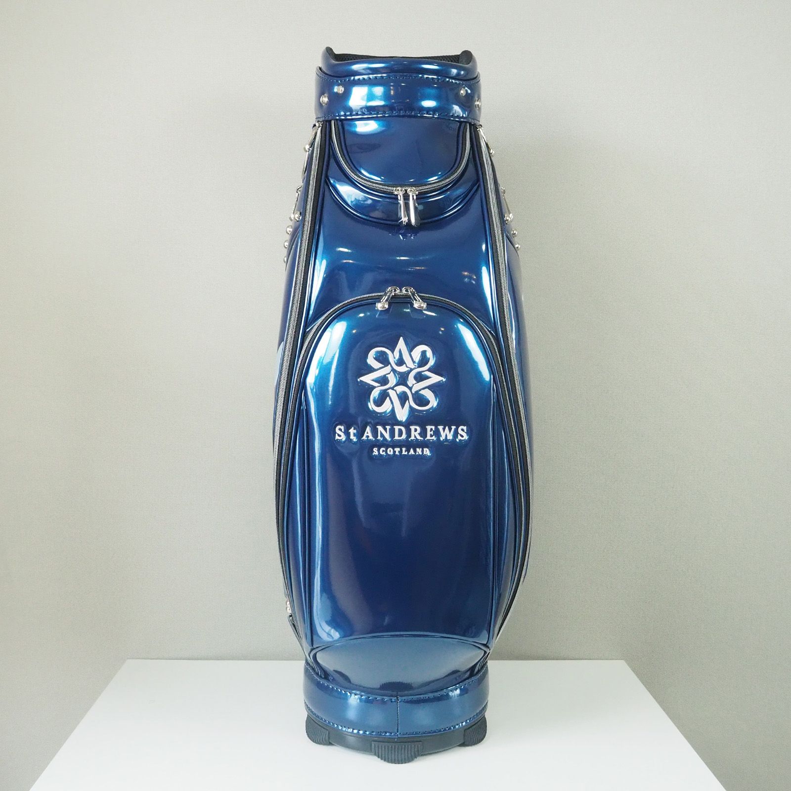 St ANDREWS - エナメル キャディバッグ 8.5型 | ブルー | ユニセックス