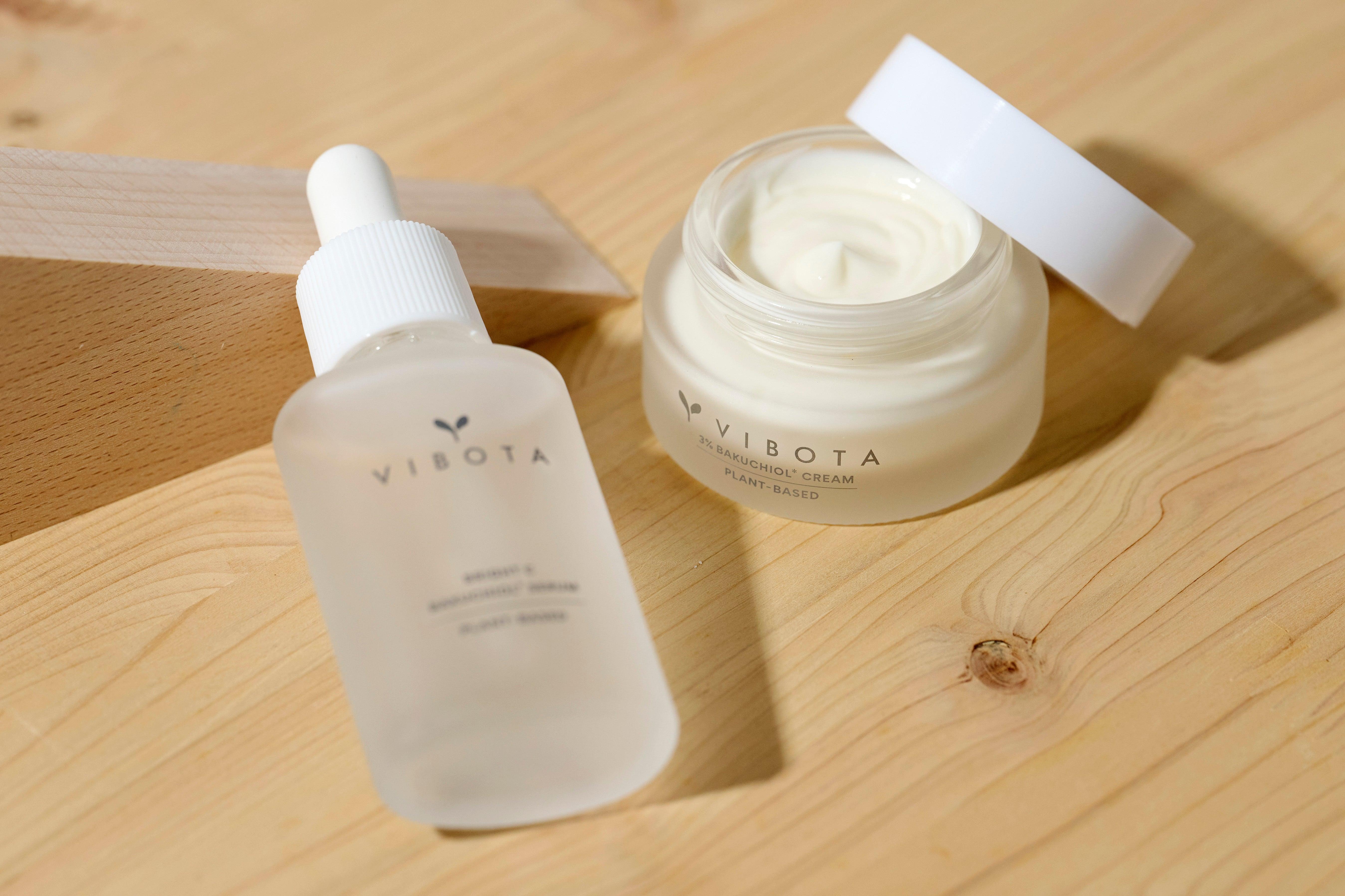 2ステップスキンケアセット | 次世代レチノール バクチオール高濃度