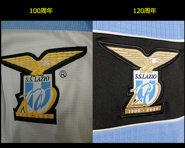 ラツィオの歴史を振り返る。ラツィオ100周年・110周年・120周年記念