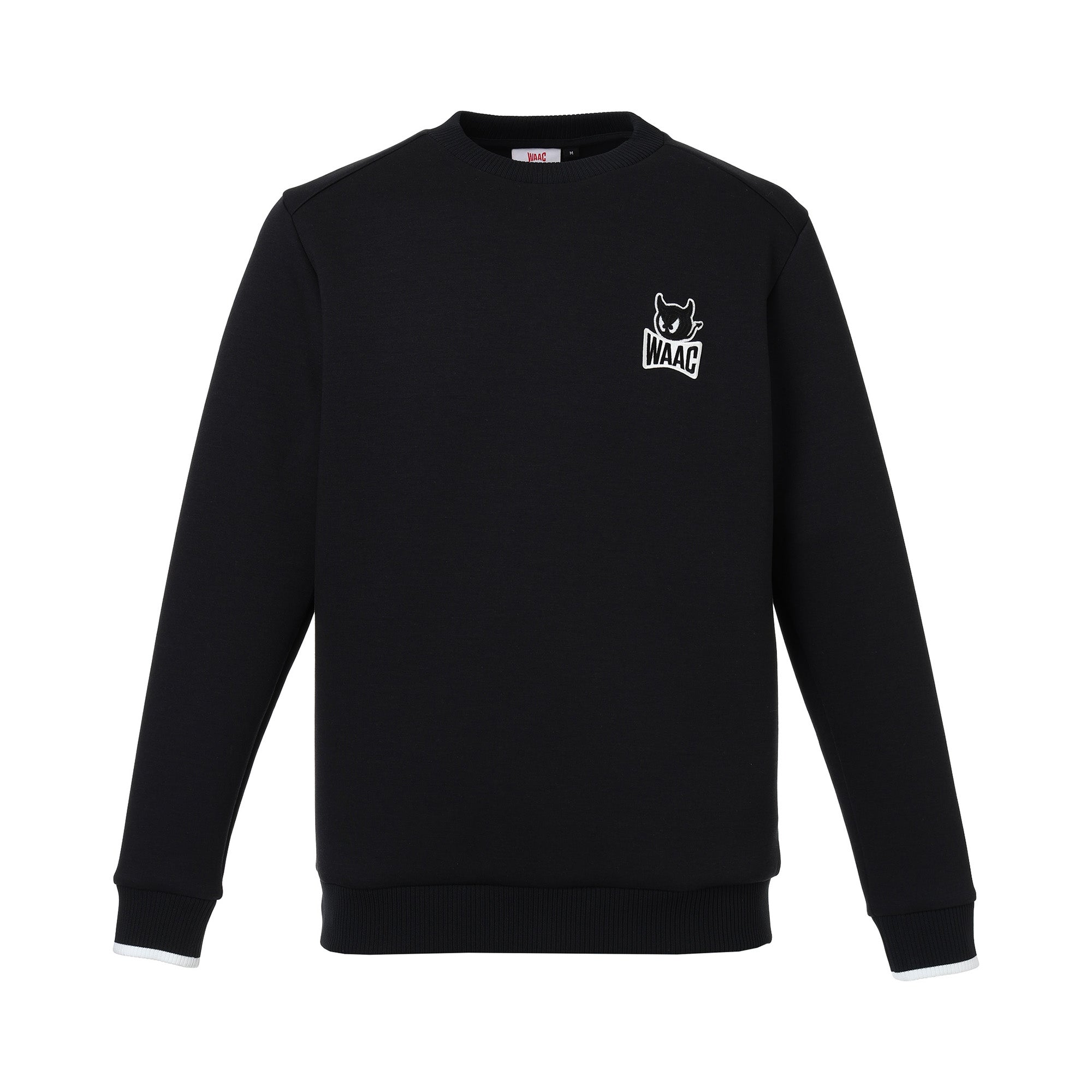 WAAC トレーナー サイズ3 グリーン MEN デタッチャブルスリーブハーフジップ ダークグリーン