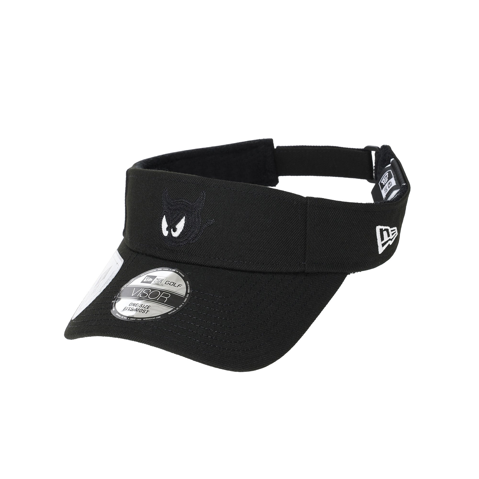 UNISEX NEW ERA×WAAC マーカー付きバイザー ブラック