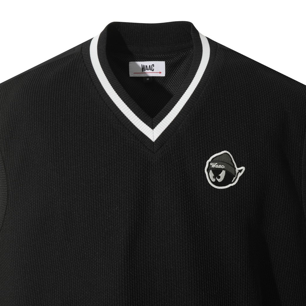 MEN BEANIE WAACKYベスト ブラック