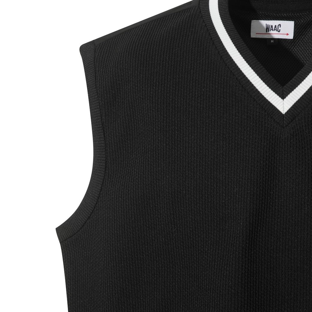 MEN BEANIE WAACKYベスト ブラック