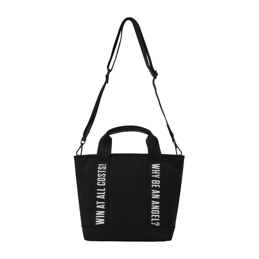 UNISEX 2WAYロゴカートバッグ ブラック