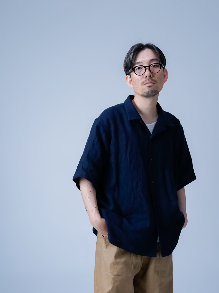 リネンシャツ】清涼感たっぷり！ 大人の リネン梨地 アロハシャツ