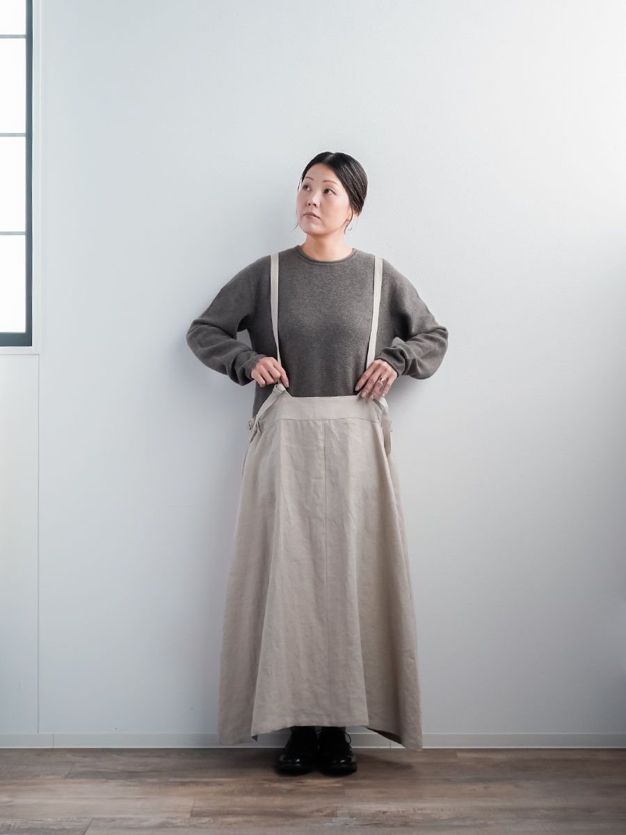 ヤク100％】 纏う、極上の軽やかさ クルーネック ヤクセーター