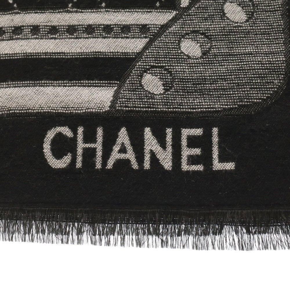 CHANEL(シャネル) リバーシブル大判スカーフ ストール マフラー