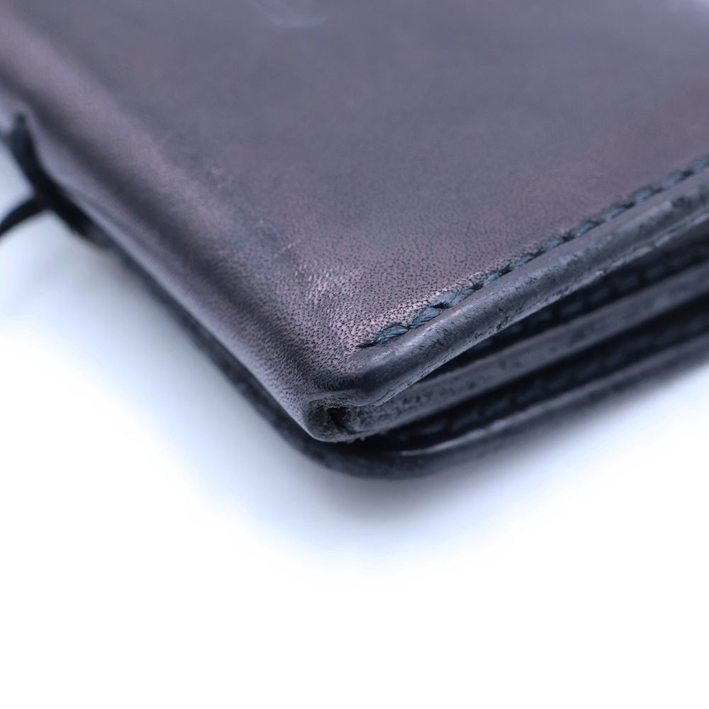 goro's(ゴローズ) 角型 レザーカードケース ブラック