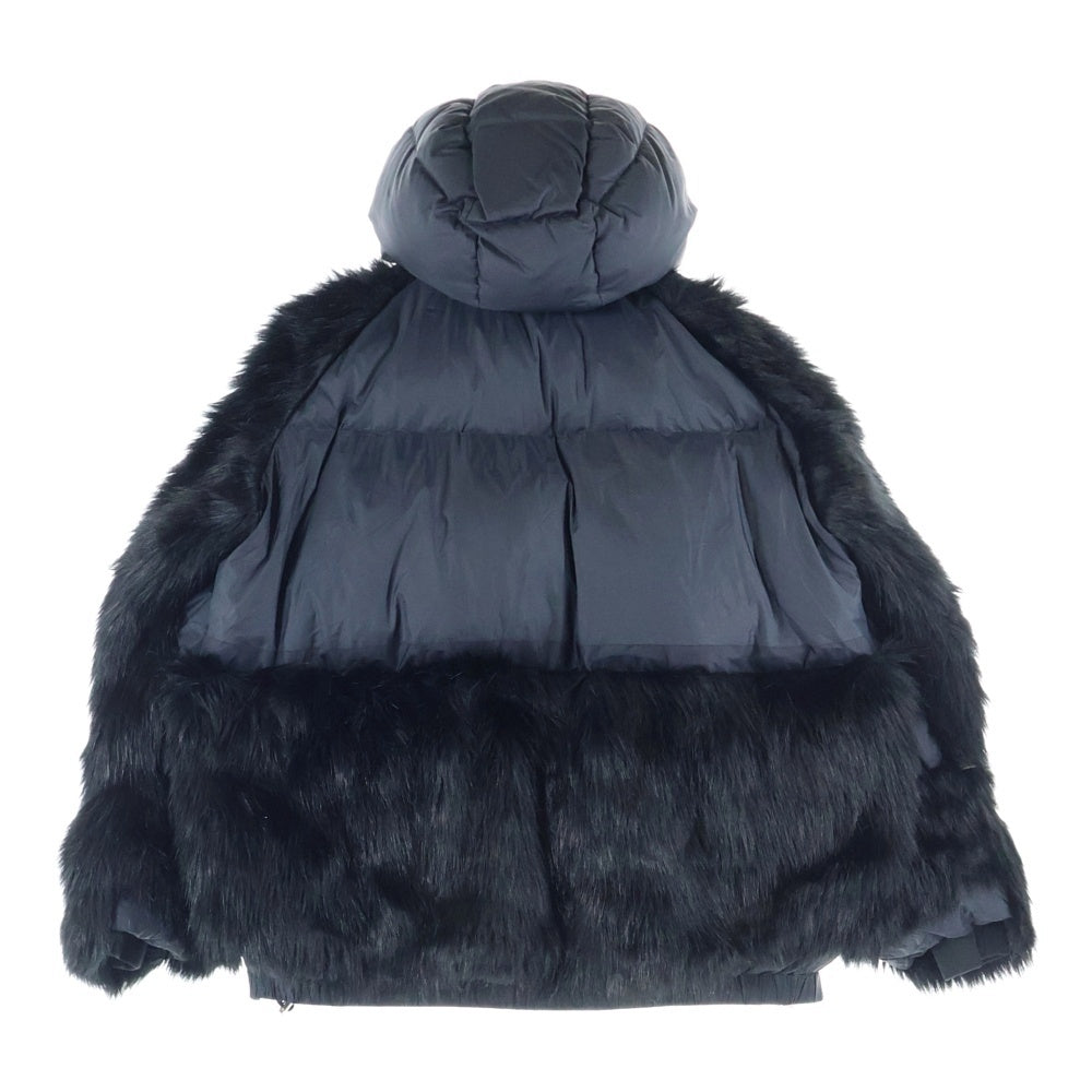 NIKE(ナイキ) ×sacai Fur Down Jacket サカイ ファー切替ダウン