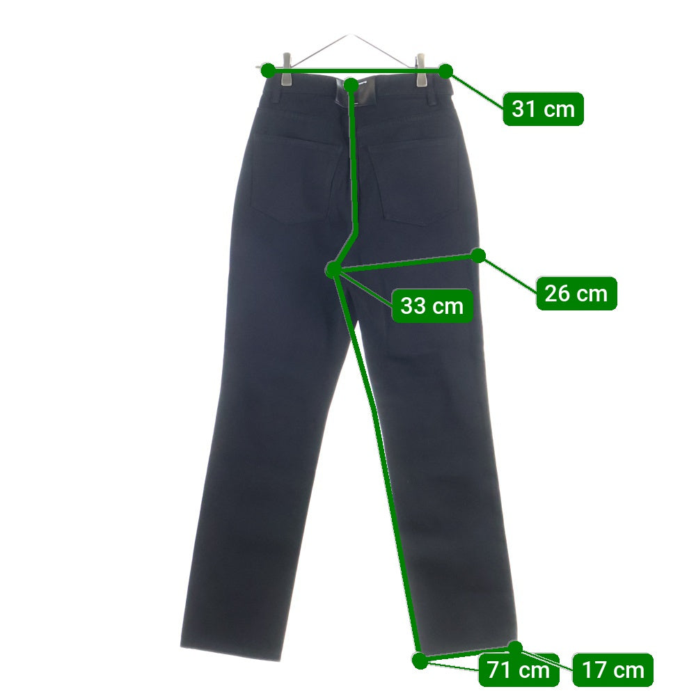 ALEXANDER WANG(アレキサンダーワン) Denim Pants ロゴチャーム