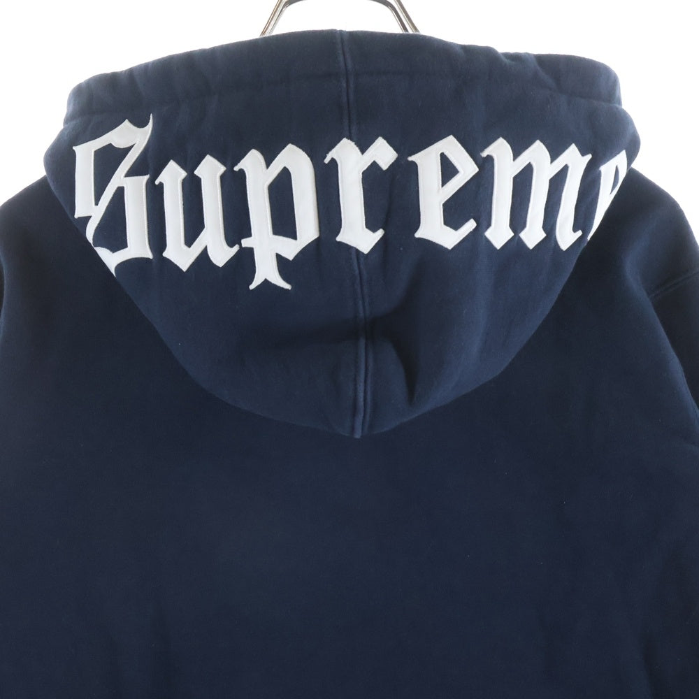 SUPREME(シュプリーム) 16AW Old English Hood Logo Zip Up Sweatshirt