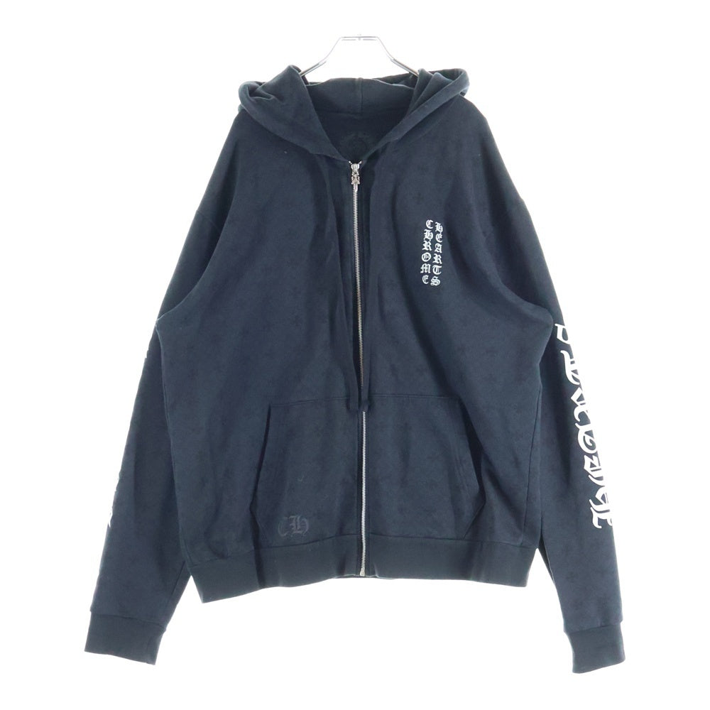 CHROME HEARTS(クロムハーツ) SWTSHRT HD ZIP CHプラス総柄バックホー