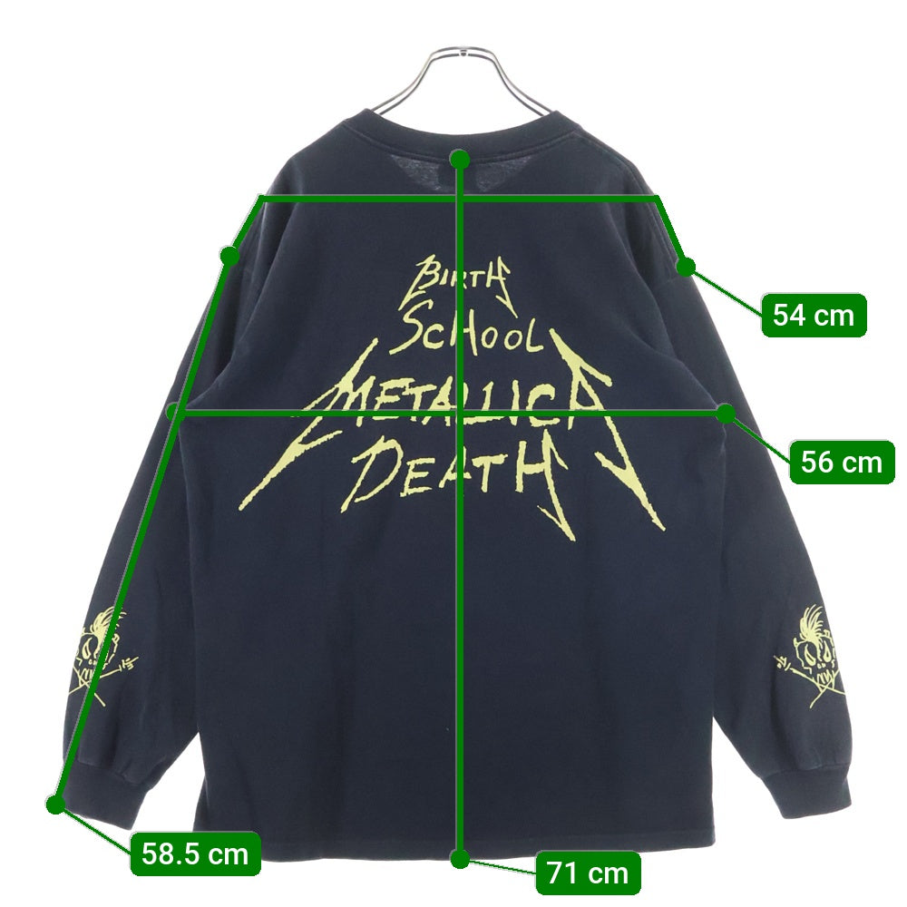 VINTAGE(ヴィンテージ) 90S METALLICA PUSHEAD SIDE LS TEE メタリカ
