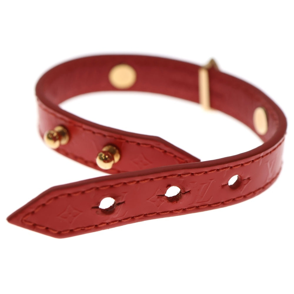 LOUIS VUITTON(ルイヴィトン) モノグラムフラワー レザー ブレスレット