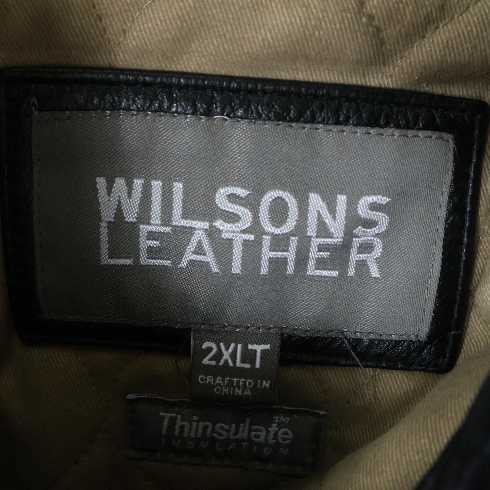 WILSONS LEATHER(ウィルソンズレザー) LEATHER ZIP UP JAKCET