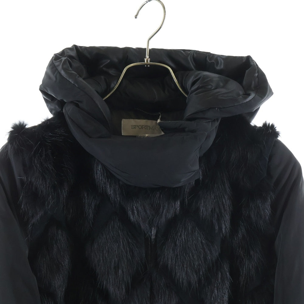Max Mara(マックスマーラ) SPORTMAX スポーツマックス ファー切り替え