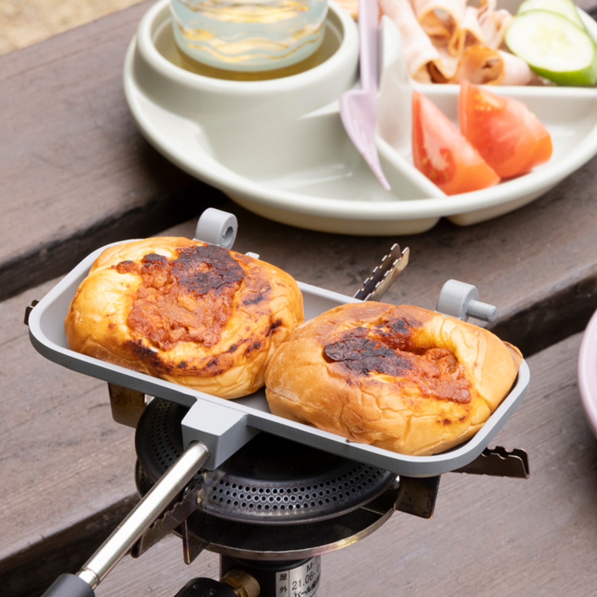 OUTLET】【WEB限定】ホットサンドメーカー ホットパン 直火 1枚専用