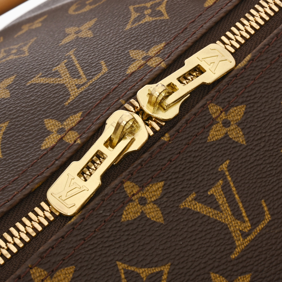 ルイ ヴィトン モノグラム キーポル バンドリエール 60 2WAY ブラウン