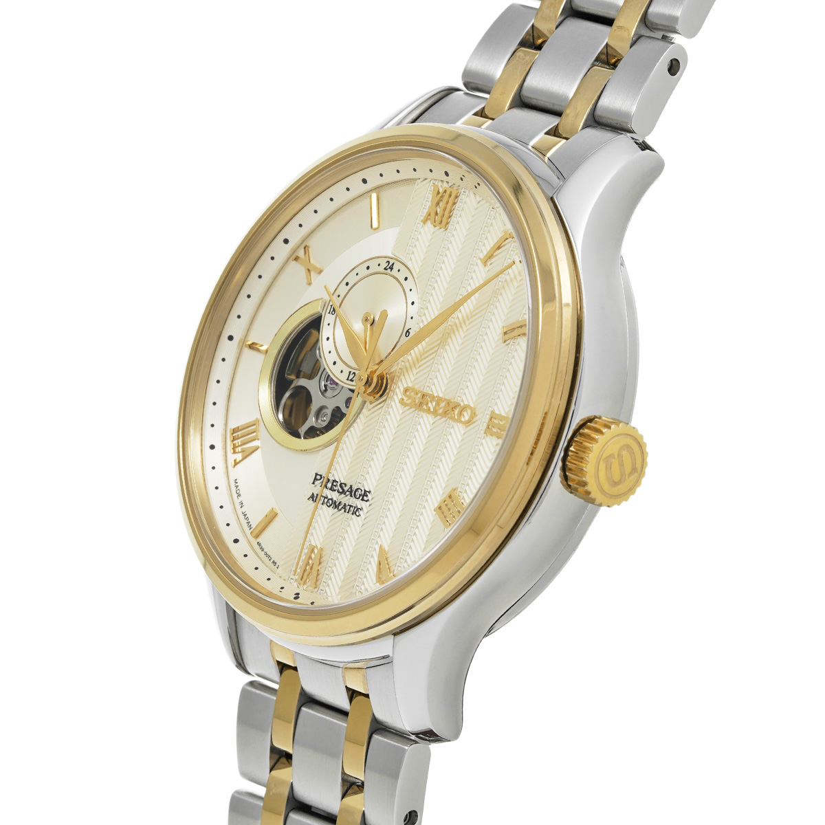 セイコー プレサージュ SARY238 ゴールド メンズ 時計 【中古