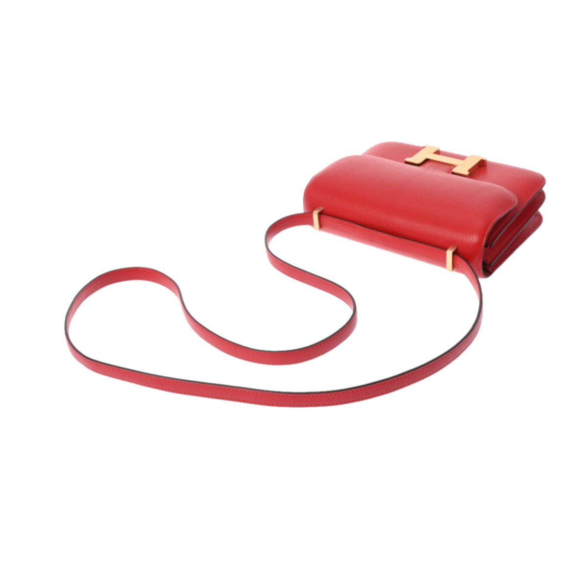 エルメス コンスタンス ミニ 18 ミロワール ルージュクー シェーブル