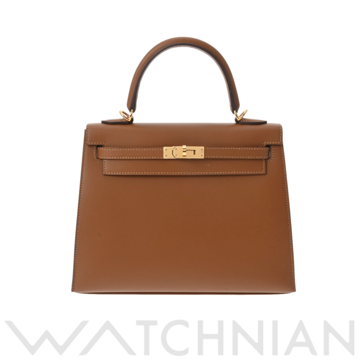 エルメス ケリー 25 外縫い アルザン/ゴールド金具 タデラクト