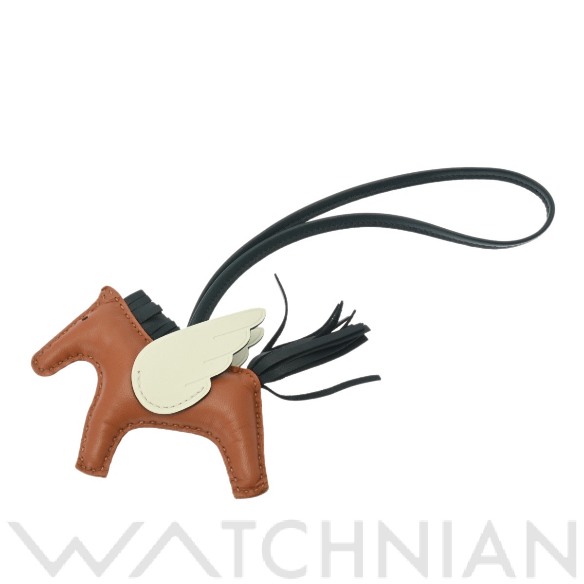 エルメス / HERMES ロデオ PM ペガサス ゴールド/ヴェールフィズ