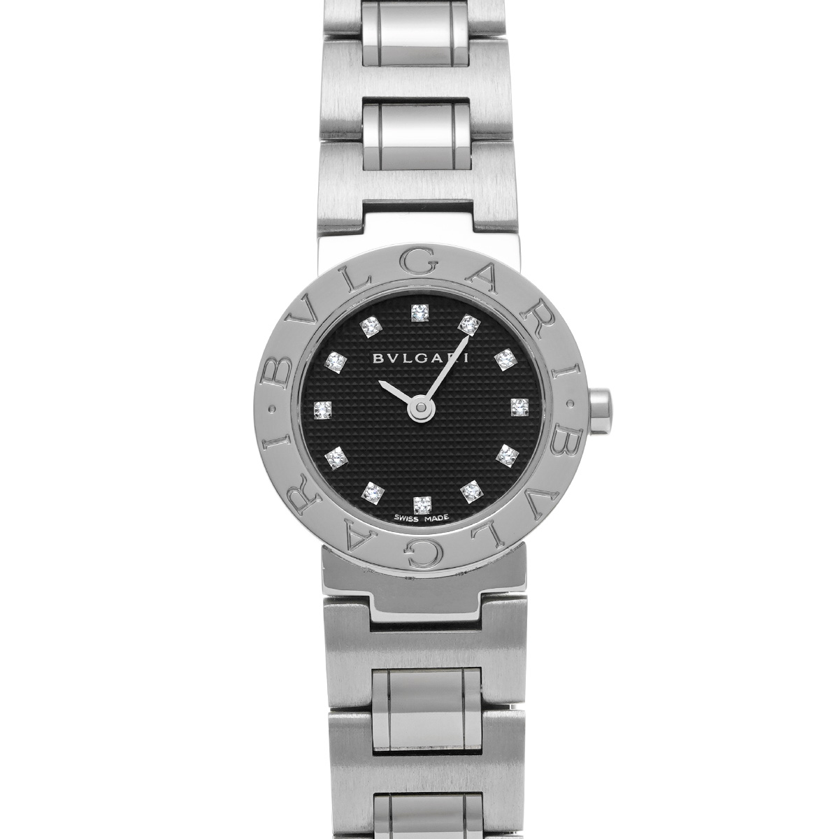 ブルガリ ブルガリブルガリ BB23SS ブラック/ダイヤモンド レディース