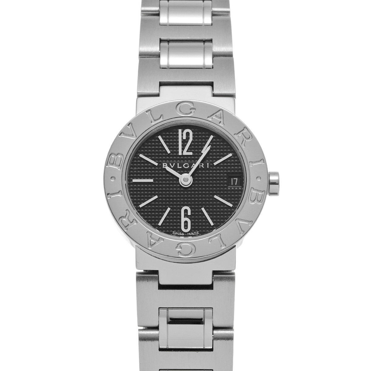 ブルガリ ブルガリブルガリ BB23SS ブラック レディース 時計 【中古