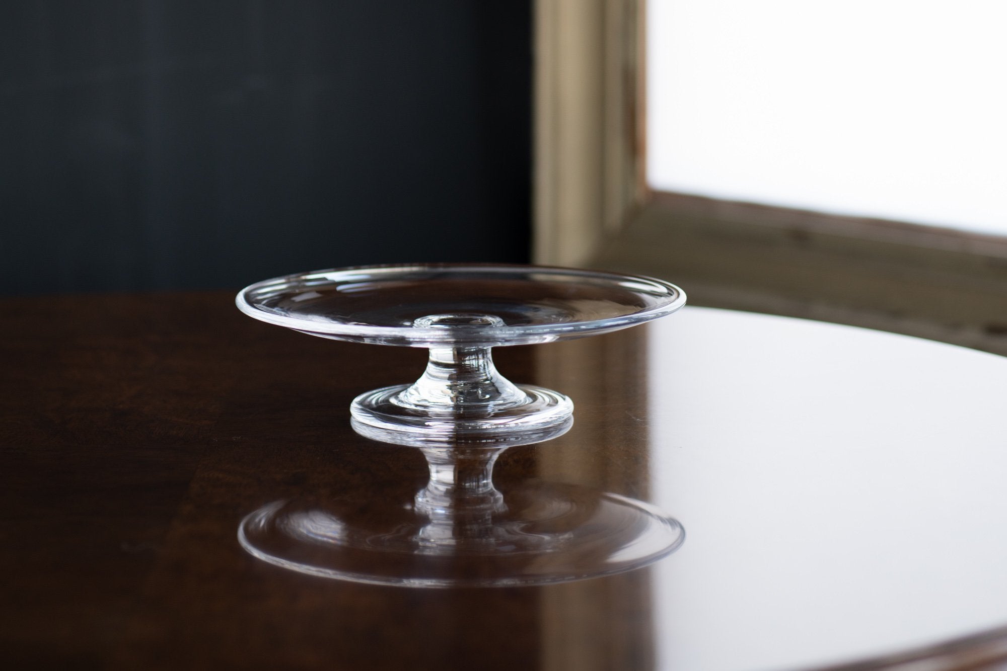 クリアコンポート｜ガラス工房 橙