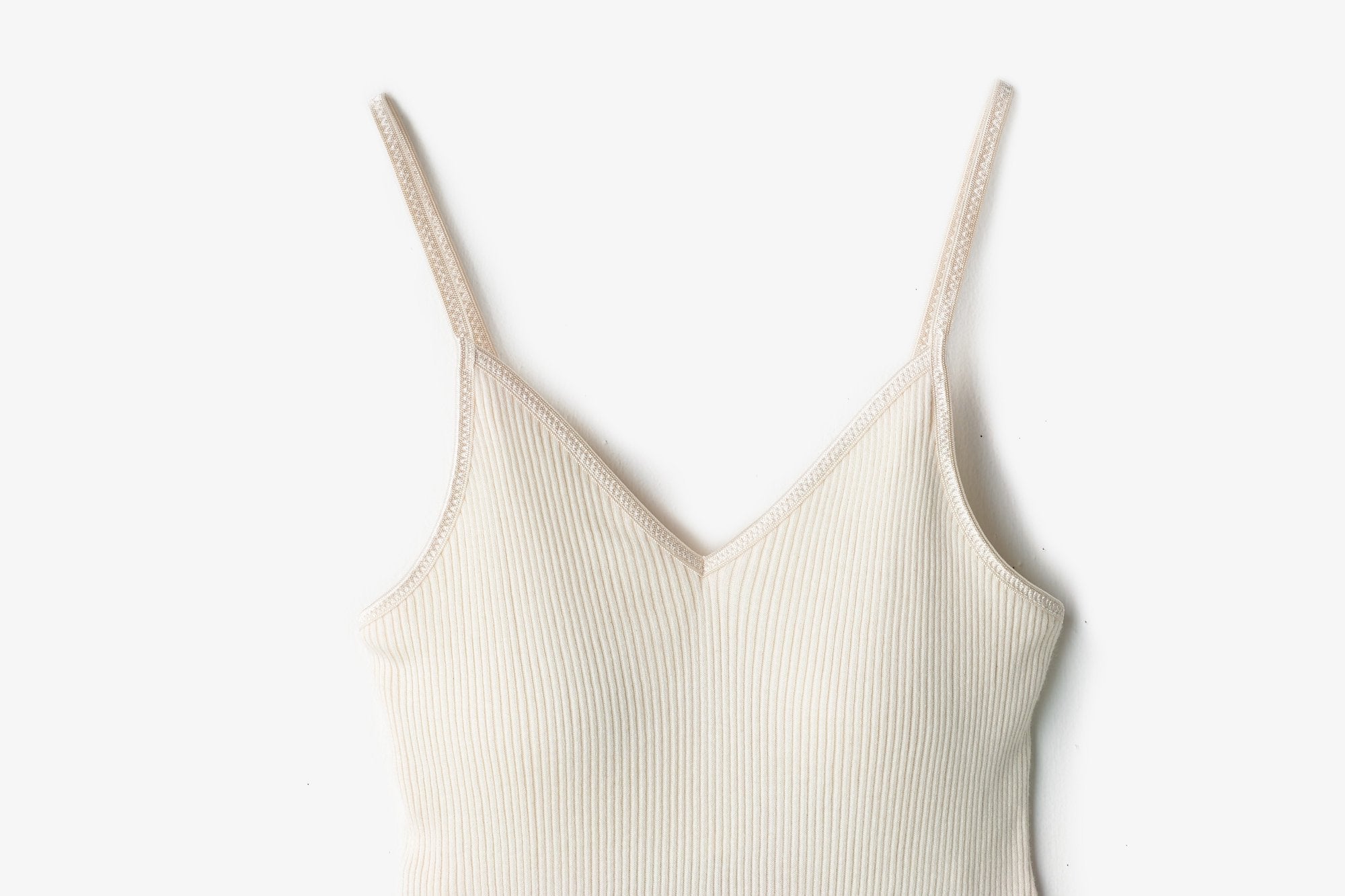 カップ付 テレコキャミソール｜PRISTINE