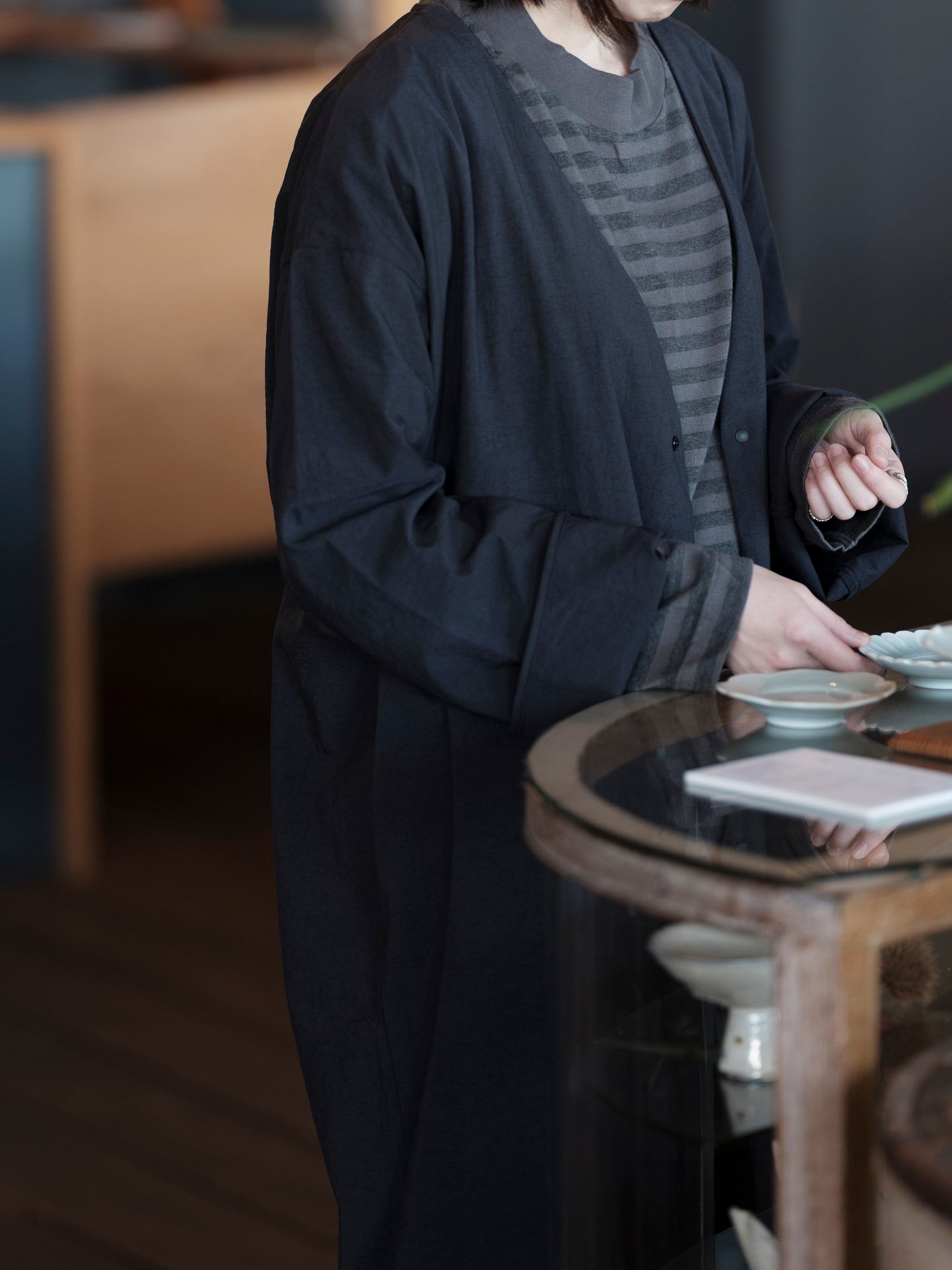 ナイロン リバリーコート｜MUYA