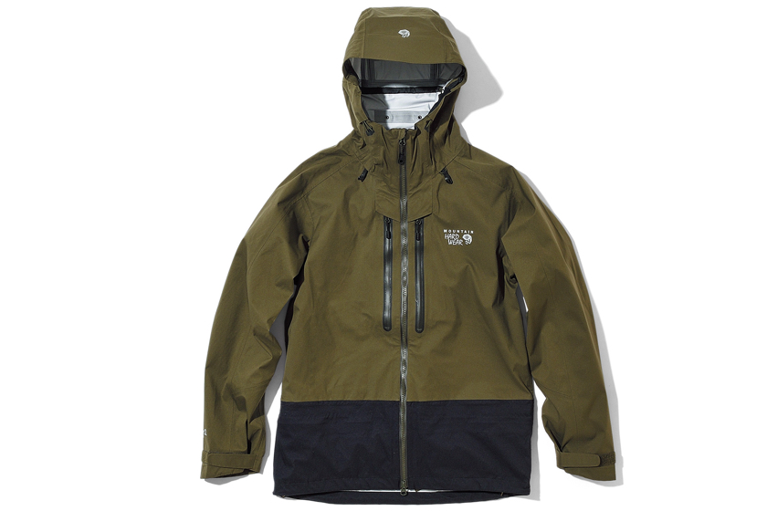 マウンテンハードウェアから、日本初のハイテク素材を使用した防水