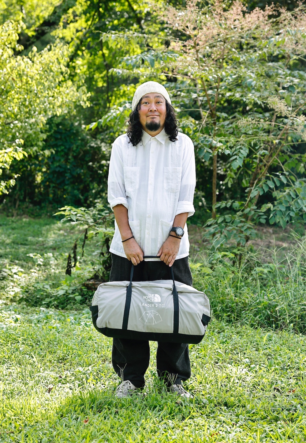 ザ・ノース・フェイスのテント、LANDERに難燃性を備えたTCシリーズ登場