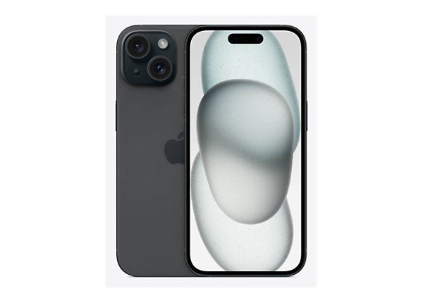 Apple iPhone 15 - Black - 5G Smartphone - 128 GB - Wi-Fi +