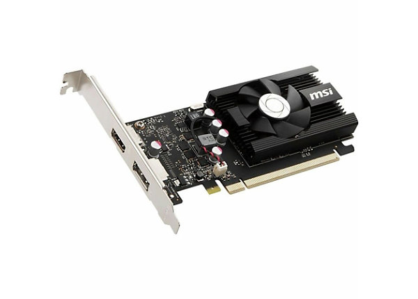 MSI NVIDIA GeForce GT 1030 Graphic Card - 4 GB DDR4 SDRAM - Low