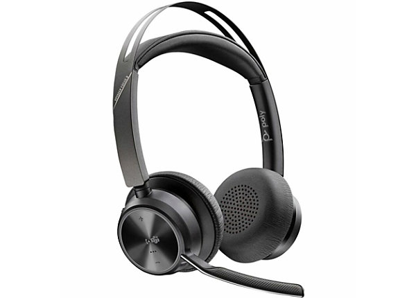 Poly Voyager Focus 2 Binaural Wired/Wireless Headset - USB-C/USB-A