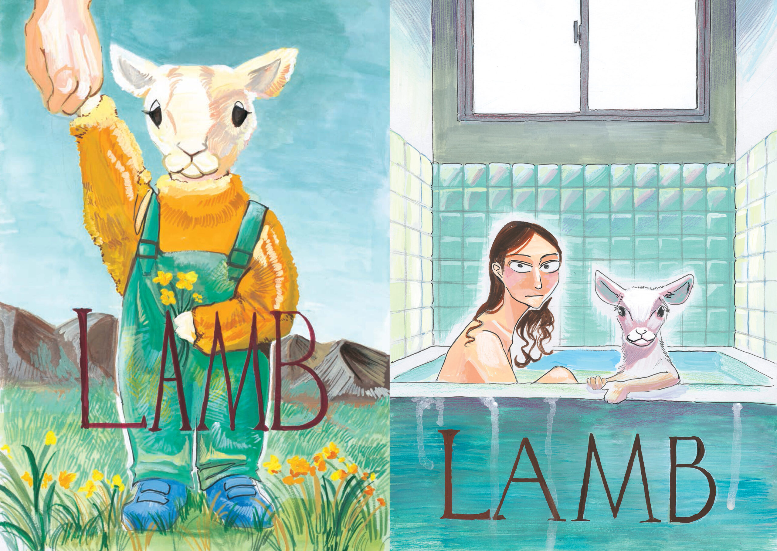 映画『LAMB／ラム』の日本公式グッズ第二弾発表！ ヒグチユウコ×大島依