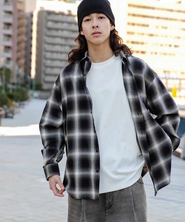 オンブレチェックシャツ – WEGO ONLINE STORE