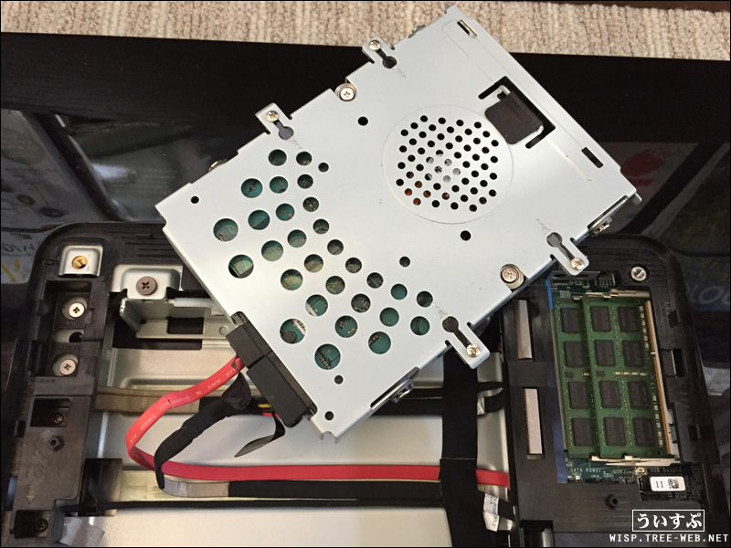 SONY製 ディスプレイ一体型デスクトップPC 「VAIO VPCL24AJ」 SSD 換装