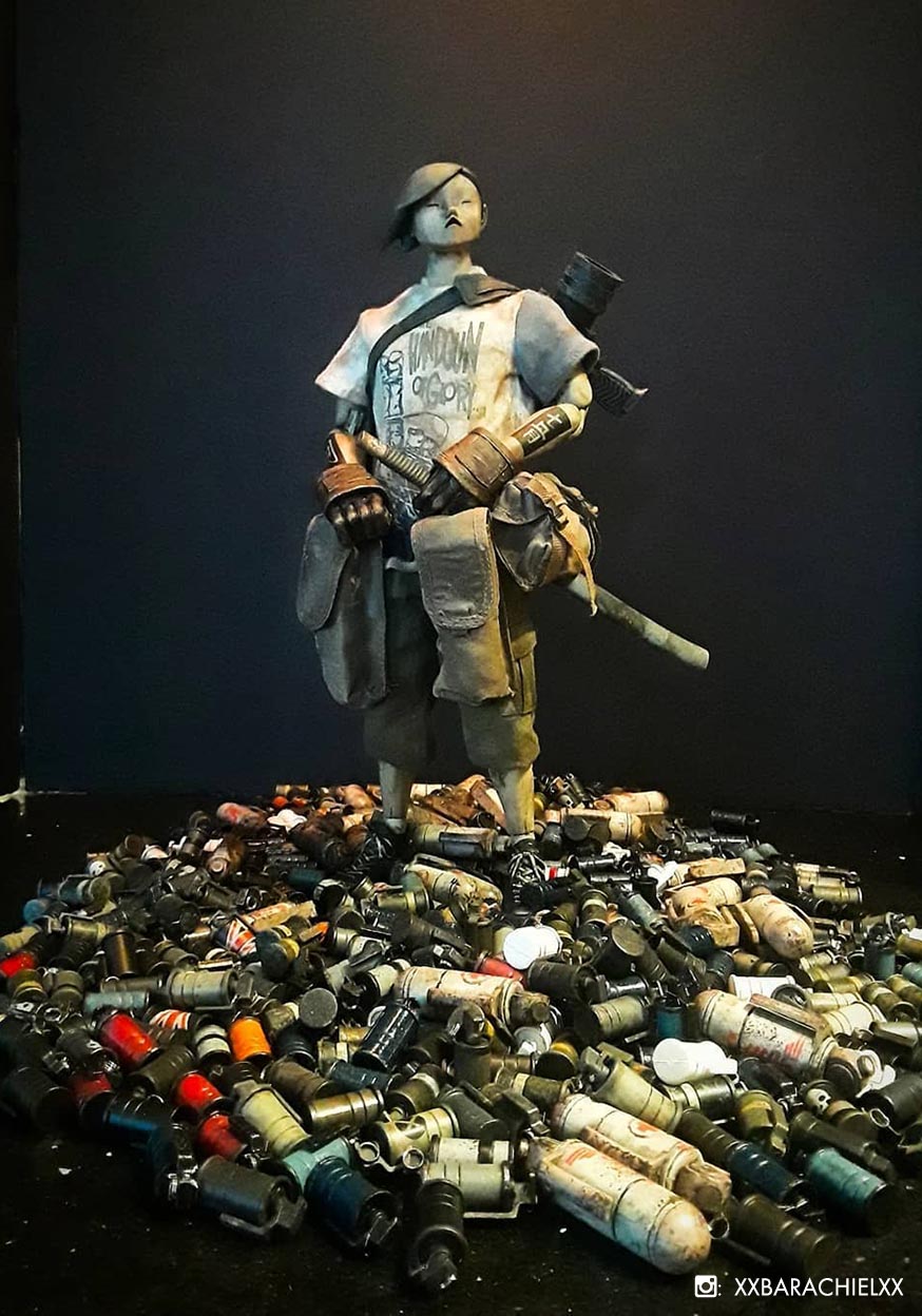 Seven Bones TK Wasabi by Ashley Wood (one sixth) toy release info