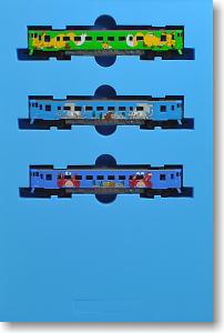 キハ40系700番台 キタキツネ・イカ・カニ塗装 (3両セット) (鉄道模型