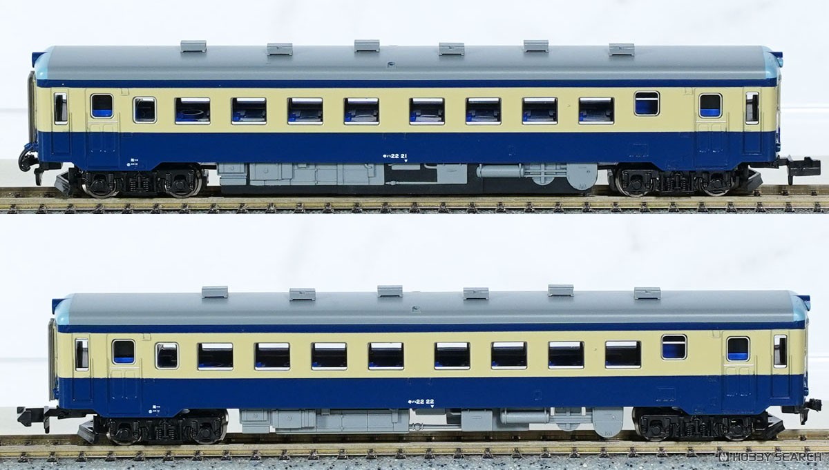 キハ22初期型 登場時 旧塗装 2両セット (2両セット) (鉄道模型