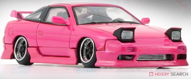 日産 シルビア 180SX メタリックピンク RHD (ミニカー) - ホビーサーチ