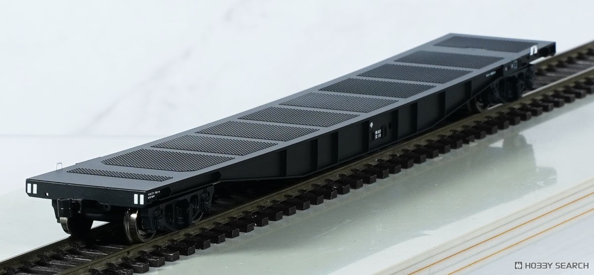 16番(HO) チキ5500ロングレール積載具付増結2両セット・チキ塗装：黒